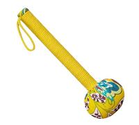 Outil de marteau de massage - masseur à longue poignée en bois de ver sans relâche, marteau de percussion de relaxation musculaire, conception du dos ergonomique