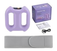 Outil De Massage Anti-Cellulite - Double Fonction Sangle Réglable Et Poignée Ergonomique - Anneau Vibrant Avec Sangle Réglable | pour Femmes et Hommes, À la Maison, Gym, Fitness, Fessier, Ceinture,