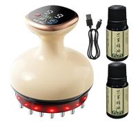 Outil de massage cellulite - Masseur d'élimination de la cellulite | Machine de massage anti-cellulite, massage par micro-courant, faillite sans fil, faillite de nettoyage du visage avec lumière rouge