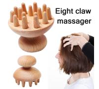 Outil De Massage Corporel En Bois, Réflexologie, Acupuncture, Rouleau De Massage Thaïlandais, Thérapie Des Méridiens, Déchets Lymphatiques, Soins De Santé