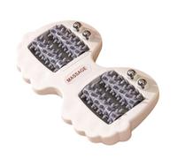 Outil de massage de semelle - Stimulateur musculaire des pieds, design à double point, rouleau de relâchement de tension, équipement de bien-être | Rouleau de pied à double point conçu pour une séance