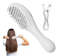 Outil de massage de tête pour cuir chevelu, peigne vibrant de réparation ondulé, massage relaxant du cuir chevelu, soulagement du stress des cheveux pour une utilisation quotidienne le matin ou la