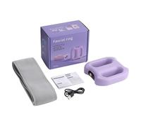 Outil De Massage Des Fascias - Anneau Vibrant À Affichage Numérique Rechargeable À 5 Modes, Entraîneur Musculaire À Sangle Réglable, Appareil De Fitness À Vibrations Électriques | Anneau De Massage Po
