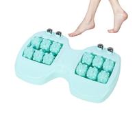 Outil de massage des pieds - Appareil à double rouleau avec perles magnétiques, design compact, facile à utiliser, outil multifonction, fonction portable, accessoire de bien-être pour la maison, les
