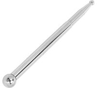 Outil de massage des tissus profonds en acier inoxydable Stylo d'acupuncture manuel pour le salon de beauté à domicile Argent