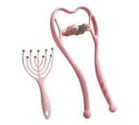 Outil de massage du cou, relaxant manuel pour les épaules cervicales, appareil de massage à ouverture réglable avec pression des tissus profonds, 36,5 x 18,8 cm, outil de thérapie corporelle robuste