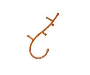 Outil de Massage du Dos Portatif en PP Marron, Poignée Ergonomique | Point de Déclenchement Profond, Design Démontable, pour Nuque et Voûtes Plantaires, Usage Bureau et Routine