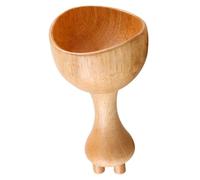 Outil de Massage en Bois Double Tête, Ventouse Manuelle pour Maison | Bois Khaki, Design Ergonomique et Confortable, Thérapie par Vide, Usage Domestique