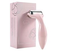 Outil de massage facial en acier inoxydable pour raffermir la peau, rouleau de glace avec rotation à 360° pour réduire les rides du visage et soulager les cernes, pour les amateurs de soins de la peau