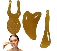 Outil de massage facial - Grattoir manuel en résine pour soins de la peau, masseur facial portable | pour homme, maison, spa, chambre à coucher, routine quotidienne de beauté