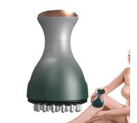 Outil De Massage Fascial,Machine Electrique Portable Sans Fil pour Massage Anti-Cellulite - Accessoire de Gommage pour Dos Ventre Bras Cuisses et Corps pendant la Douche