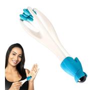 Outil de massage - Masseur de doigt, 16,5 cm - Rouleau de doigt portable avec anneaux de massage pour la relaxation musculaire, idéal pour la maison, les voyages, sport pour la réduction du stress