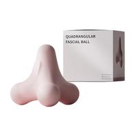 Outil de massage plantaire à quatre coins pour massage des épaules, du cou, de la taille, des muscles de la main, des exercices de relaxation, outil de fitness