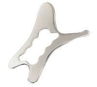 Outil de massage pour gratter - thérapeutique en acier inoxydable 304 - de rasage musculaire - Outil corporel Gua Sha pour le dos, le visage, le cou, les bras, les jambes, les tissus
