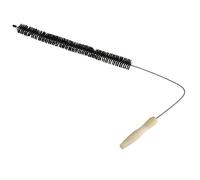 Outil de Ménage Pliables de Brosse de Nettoyage d'évent de Dessiccateur de Tige de Rod pour le Tuyau de Réfrigérateur de Machine à Laver, noir