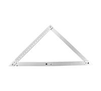 Outil de menuiserie de jauge d'angle | Boîte de menuiserie de 59 cm de 4 cm Mesure Pliante | Outil de marquage en métal triangulaire réglable - Pour la peinture de décoration intérieure et les projets