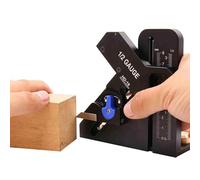 Outil de mesure automatique de marquage central, échelle précise, plage de mesure de 75 mm pour scie à table, routeur, travail du bois