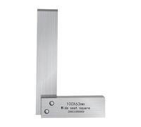 Outil de mesure d'angle droit en acier au carbone avec base antidérapante pour ingénieurs et artisans - Carré traité thermiquement