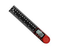 Outil de mesure d'angle, outil de mesure d'angle avec écran LCD, antidérapant, prise en main ergonomique, outil multifonction, pour couper le travail du bois, amélioration de la maison
