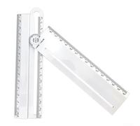 Outil de mesure d'angle | Rapporteur de précision pour une mesure précise de l'angle | Construction ABS avec design ergonomique | pour les artisans, les amateurs de bricolage et les projets de travail