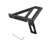 Outil de mesure d'angles de 45/90 degrés pour ingénieurs lourds, règle précise pour le travail du bois, rapporteurs carrés