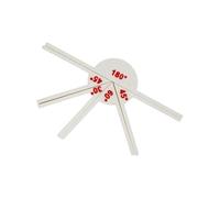 Outil De Mesure D'angles Professionnel Règle De Mesure D'angles À Prise Ergonomique Outil De Géométrie Mathématique Pour Les Projets D'ingénierie Rapporteur De Sécurité