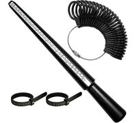 Outil De Mesure De Bague Avec Tailles Us, Uk, Ue, Mandrin De Bague Et Ceintures De Mesure Pour Un Ajustement Précis