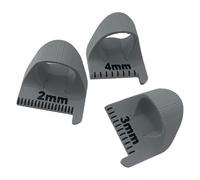 Outil de mesure de couture pour patchwork avec échelle en millimètres - Outil de mesure pour patchwork - Règle de couture professionnelle pour couturier - 2 mm, 3 mm, 4 mm