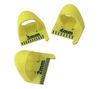 Outil de mesure de couture pour patchwork avec échelle en millimètres - Outil de mesure pour patchwork - Règle de couture professionnelle pour couturier - 2 mm, 3 mm, 4 mm