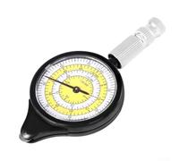 Outil de mesure de distance équipé d'un compteur de courbe multifonction pour un calcul précis du kilométrage sur les itinéraires courbes sur les cartes