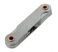 Outil de mesure de filetage de plaque de calibre R pour une évaluation détaillée du rayon et du filet dans les tâches d'usinage et d'assemblage (1-6,5)