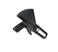 Outil de mesure de la graisse corporelle facile à transporter avec échelle claire et ergonomique, idéal pour le suivi individuel de la condition physique et l'utilisation de la mesure de la graisse