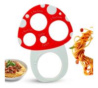 Outil de mesure de pâtes - Outil de mesure de spaghetti - Contrôle des portions - Mesureur de portion - Design champignon insolite - Gadgets et accessoires de cuisine amusants et inhabituels -