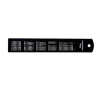 Outil de mesure de précision en aluminium 15/30 cm avec échelle claire pour les étudiants et les maîtres étudiants passionnés de conception