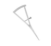 Outil de mesure de précision verbale de qualité médicale avec plan de stylo ergonomique, pointes droites incurvées pour spécialistes en odontologie, mesure d'espacement de la colonne vertébrale