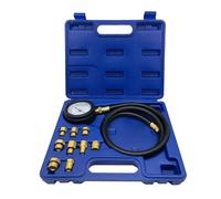 Outil de mesure de pression d'huile - Indicateur de compression du moteur, testeur de pression cylindrique - Kit de diagnostic automobile - Outil de test moteur avec étui de stockage - Testeur de