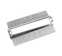 Outil de mesure de profil en métal haute performance pour la pose de moquettes, la coupe de carreaux, menuiserie, menuiserie, travail du métal, outil de jauge en métal