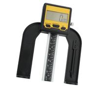 Outil de mesure de profondeur numérique LCD haute précision léger avec pieds pour la construction et la décoration de la maison Jauge de profondeur du travail du bois