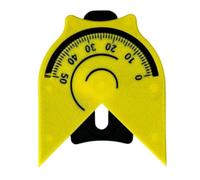 Outil de mesure de rayon, mesure de précision, 5 cm, gabarit de mesure de rayon, jauge de précision pour machiniste, commodité, pour machiniste, charpentier, soudeur, réparation automobile, travail du