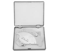 Outil de mesure de soudage en acier inoxydable MG8 WEDDE SEAM INSPECTION Règle Bridge CAM Soudage Gage pour la mesure du soudage Matériau en acier inoxydable 192g