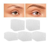 Outil De Mesure De Sourcils | Pochoir Réutilisable - 5 Pièces Règle Pour Dessin Rapide Des Sourcils - pour Maquillage Toilettage Anniversaire Mariage Salon Femmes Hommes