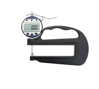 Outil de mesure d'épaisseur de papier 0-10/25 mm 0,01 mm Jauge d'épaisseur numérique haute précision Outils de mesure et de calibrage(0-25mm Point head)