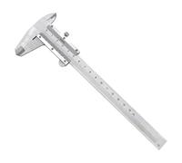 Outil de mesure d'étrier - Jauge de précision en acier au carbone, instrument de règle à vernier manuel, dispositif d'échelle à glissière précis | Équipement d'inspection fiable pour les tâches de mes