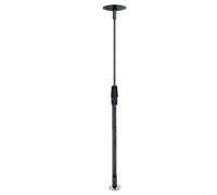 Outil de mesure du bois de chauffage réglable avec tige en fer télescopique et base magnétique pour lames de tronçonneuse, longueur de 40,6 à 66 cm