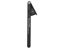 Outil de mesure d'usure de chaîne de vélo en alliage d'aluminium léger, calibre 136 mm pour une détection précise de l'usure et des alertes d'entretien à un seuil de 1,00 % (type standard)