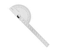 Outil de mesure en acier inoxydable de 14 cm/10 cm pour repères d'angles, rapporteurs d'angles semi-circulaires de 180 degrés