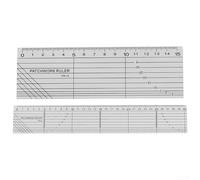 Outil de mesure en acrylique pour améliorer vos compétences de matelassage avec ce compagnon fiable (30 cm)