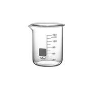 Outil de mesure et balance for la maison Bécher en verre borosilicaté, bols à mélanger en verre 50-1000 ml 1 pièce(150ml no handle)