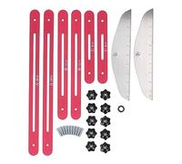 Outil De Mesure Marche D'escalier Outil Mesure En Alliage 8 À 16 Pouces Avec Échelle Pour Cloisons Montantes Cloison Sèche Jauge 'escalier En Alliage 'aluminium