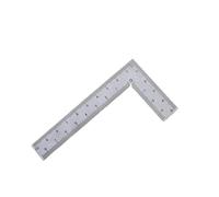 Outil de mesure métrique, Règle en acier mini balance de précision double face forme L inoxydable - Outil mesure haute for la conception du cuir, matériau métallique(S)